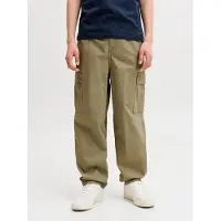Jack & jones Junior Pantalon 'JPStevan Crisp' olive