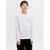Jack & jones Junior T-Shirt 'College' bleu / blanc