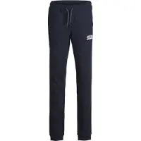 Jack & Jones Pantalon 'Gordon' bleu marine / blanc