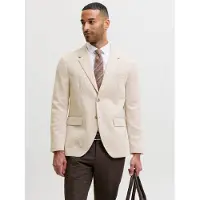 Jack & jones Veste de costume 'JPRBLAMartin Leon' crème