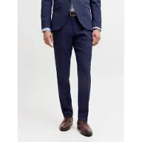 Jack & Jones Pantalon à plis 'JJFranco' bleu foncé