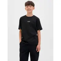 Jack & Jones Junior T-Shirt 'JJESOHO' noir / blanc