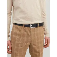 Jack & Jones Ceinture 'Stockholm' noir / argent