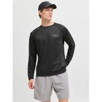 Jack & Jones T-Shirt 'JCOCNZ' noir / blanc