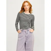 JJXX T-shirt 'JXCeline Gigi' noir / blanc