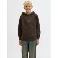 Jack & jones Junior Sweat 'JJESoho' brun foncé / blanc