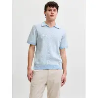 Jack & Jones Pull-over 'JPRBLAHudson' bleu clair / blanc