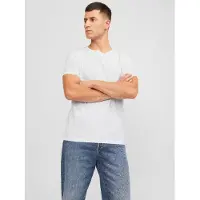 Jack & Jones T-Shirt 'Essentials' noir / blanc