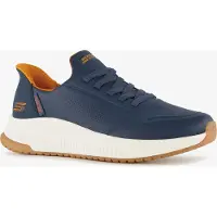 SKECHERS Slip-Ins Bobs Squad 4 Direct Step Herren Sneaker Blau