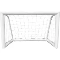 Sporti France Reversible Fixed Mini 120 Cm Goal Net Argenté 120 x 80 x 60 cm