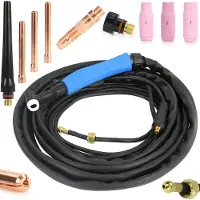 Mar-pol Torche de soudage TIG SR17V avec valve, 3m, 10-25 M7936301