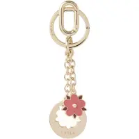 Furla Porte-clés or / rose ancienne / bordeaux