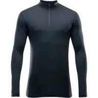 Devold Breeze Merino 150 Half Zip Long Sleeve T-shirt Noir S Homme