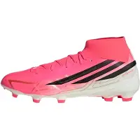 Adidas Chaussure de foot 'F50 Hyperfast League' or / saumon / pitaya / noir