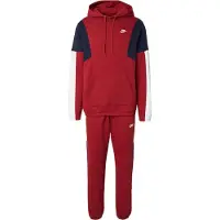 Nike Survêtement 'CLUB FLEECE' bleu marine / rouge / blanc