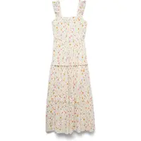 Vero Moda Robe 'VMSiv' bleu pastel / orange / rose / blanc