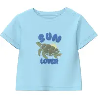 s.Oliver T-Shirt bleu / bleu clair / olive