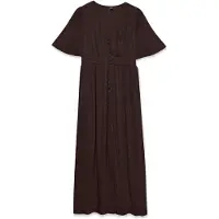 Vero Moda Robe-chemise 'VMDora' brun foncé