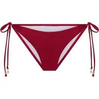 LASCANA Bas de bikini rouge foncé