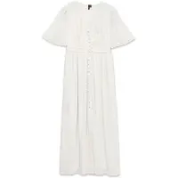 Vero Moda Robe-chemise 'VMDora' blanc