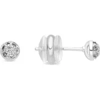 Luxenter Boucles d'oreilles 'Chikra' argent