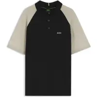 BOSS Active polo en maille à blocs de couleur