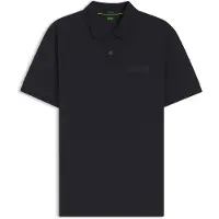 BOSS Paddy Structure 10280616 Green Short Sleeve Polo Bleu M Homme