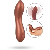 Sweet Smile Smile - vibromasseur mini flexible point G - bronze