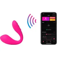 Lovense Dolce - Vibromasseur pour couple contrôlé par application (rose)