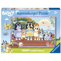 Ravensburger Puzzle géant de 24 pièces. Moments en famille/Bluey. À partir de 3 ans. Aventure. 05622.