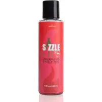 Sensuva Sizzle Lips Gel Comestible Chauffant Fraise 125 ml