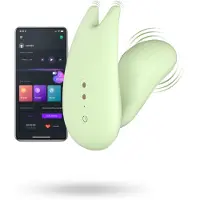 Magic Motion Umi - Vibromasseur 2‑en‑1 contrôlé par application (vert)