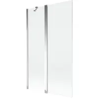Mexen Mist Paroi de douche à 2 panneaux 110 x 150 cm, transparent, chrome - 8A9-110-011-01-00