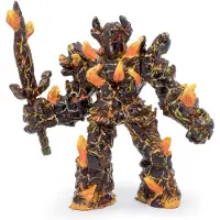 Papo - peint la main - Fantasy - Fire Golem - 36026 - Collecble - Pour les enfants - adapt aux gar ons et aux filles - de 3 ans