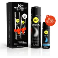 Pjur 30th Anniversary Gift Set kit de gels lubrifiants conditionnement avantageux