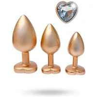 Dream Toys Pearl Gold Plug Set
