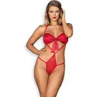 Obsessive Giftella Teddy Rouge L/XL