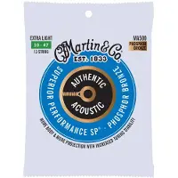 Martin strings MA500 Authentic SP PB 12C Extra Light 10-47