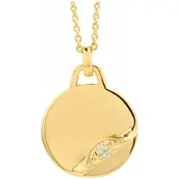 Secrecy Collier - - P7211CDAWWC93 - Argent sterling - Cristal - Couleur dorée