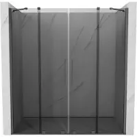 Mexen Velar Duo porte de douche coulissante 170 cm, graphite, gun metal - 871-170-000-42-95