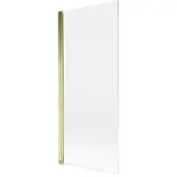 Mexen Mist Paroi de douche à 1 volet 80 x 150 cm, transparent, or - 8A9-080-001-50-00
