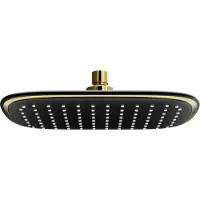 Mexen D-49 Douche de tête 25x29 cm noir/doré (79749-75)