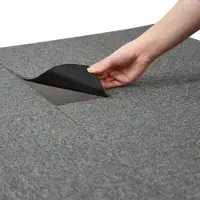 MonsterShop 40 x Dalles de moquette Anthracite 10m2 Revêtements de sol pour bureaux et commerces