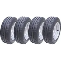 Parnells 185/60 R12c Trailer Wheels 5 Stud 6.5 PCD Brian James Ifor Williams (Set of 4)