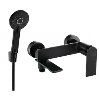Mexen Zero SET mitigeur bain avec accessoires R40, noir (7113R40-70)