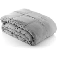 InnovaGoods Couverture Lestée - INNOVAGOODS - 120x180 cm - Gris - 5 Couches - Sac de Transport