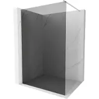 Mexen Kioto Paroi de douche à l'italienne 110 x 200 cm, graphite 8 mm, nickel brossé - 800-110-101-97-40