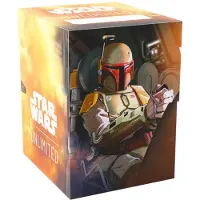 GameGenic Star Wars Unlimited SOFT CRATE Bote de jeu durable imprime en couleur et sous licence officielle pouvant contenir 60 cartes doubl