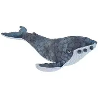 Wild republic Peluche baleine bosse , jouet en peluche, cadeaux pour enfants, Cuddlekins, 33 cm
