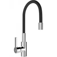 Mexen Mélangeur de lavabo Flex, chrome/noir (670900-07)